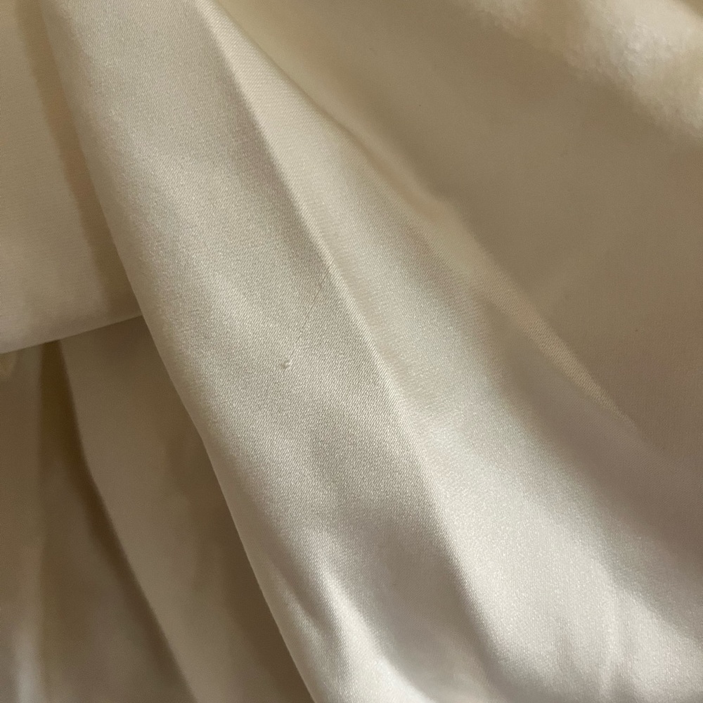 NEW without tags MAC DUGGAL One-Shoulder Long Sleeve Satin Cocktail Mini - Picture 16 of 16